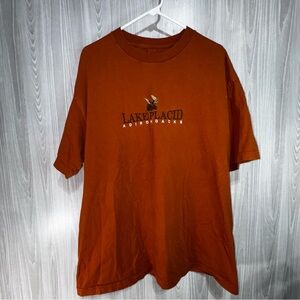 Vintage Lake‎ Placid Adirondacks Embroidered Tshirt Moose Outdoor Granola Cabin